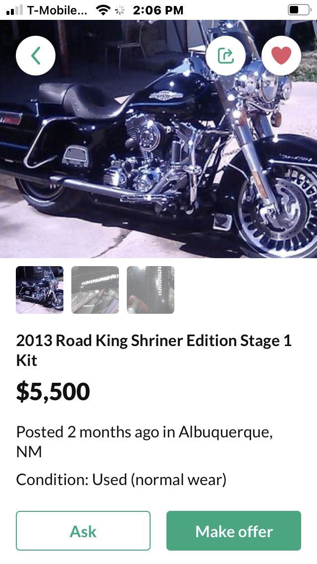 Photo 2013 Road King Scam