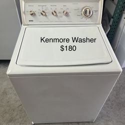 Kenmore washer 