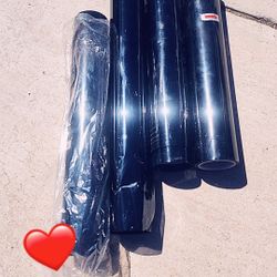 I Have 4 Rolls Of Dark Tint Rolls 