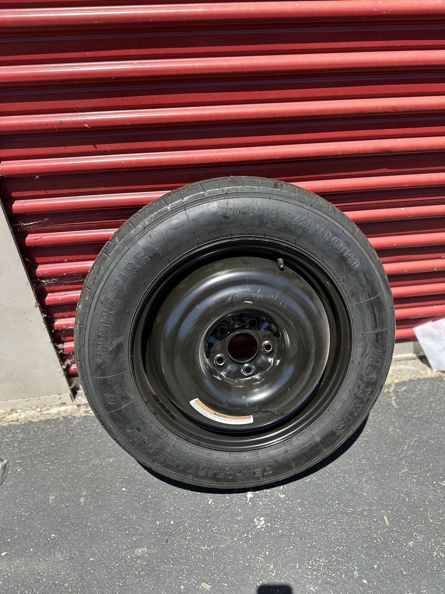 17” Nissan Rogue Spare Tire