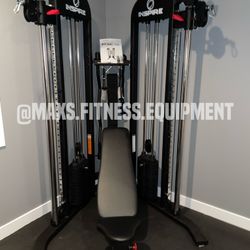NEW INSPIRE FTX FUNCTIONAL TRAINER WITH ATTACHMENTS ONLY