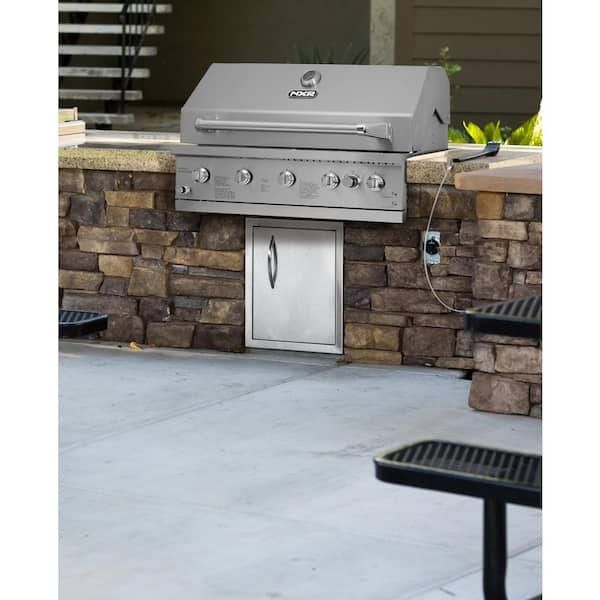 🆕️NXR
37 in. 5-Burner Built-In Gas Grill in Stainless Steel with Infrared and Rotisserie Burner