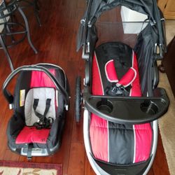 Stroller and car seat combo