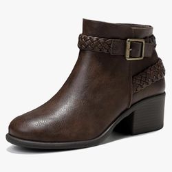 Women's Ankle Boots - Brown - 11
