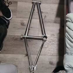 BMX Bike Frame (Silver)