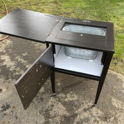 Patio Refreshment Table