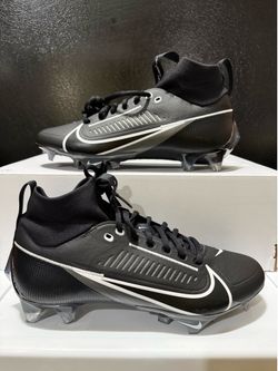 Nike Vapor Edge Pro 360 2 Men's Size 8 Triple Black Football Cleats DA5456-010