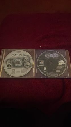 PS1 Games – Syphon Filter & Casper (Disc Only)