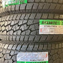 LT 245 75 16 All Terrain New Set Of Tires 