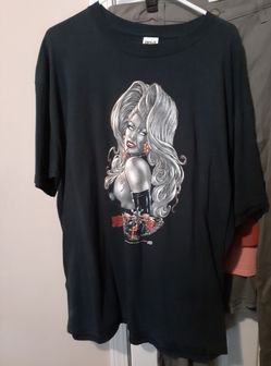 Rare Lady Death T-shirt 2001 X Large Anvil label!