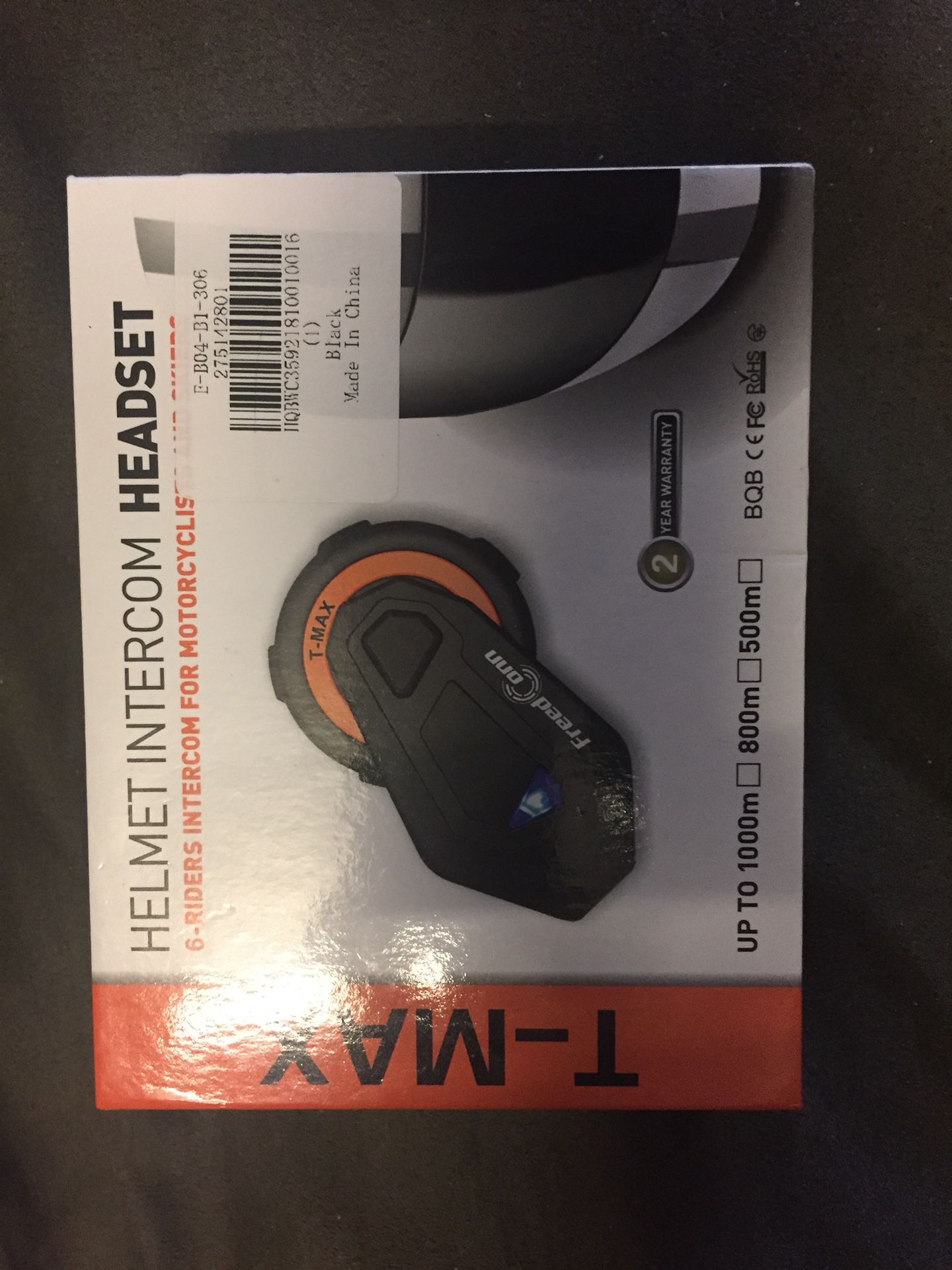 Motorcycle Bluetooth headset