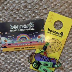 Bonnaroo GA