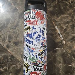 Vans Family Limited Edition Insulated 18 oz Stainless Steel Bottle w/ screw top