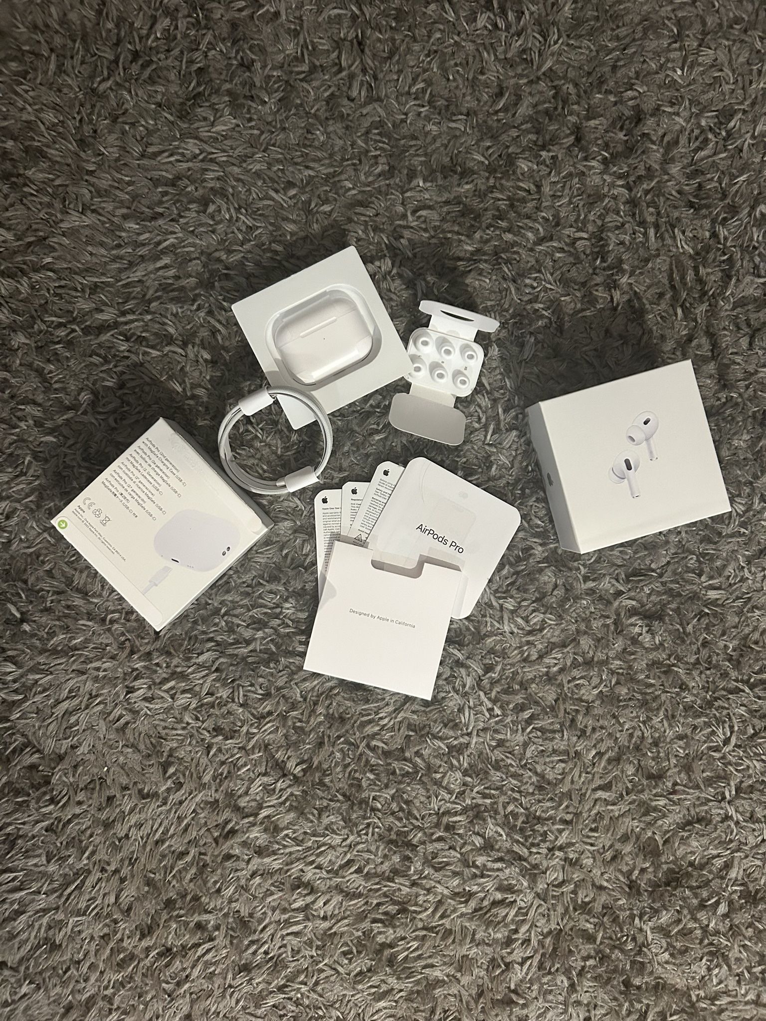 Apple AirPods Pro 2, Wireless Earbuds, Active Noise Cancellation.