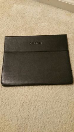 Coach ipad 2 leather case