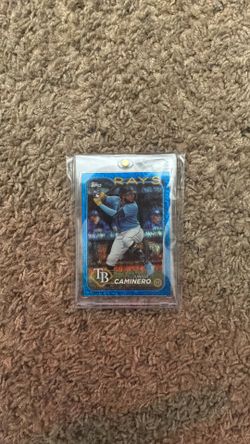 Junior Caminero Topps Blue /999