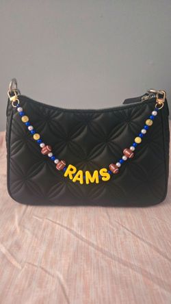LA Rams bag chain charm
