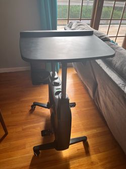 Stationary bike w/ desk