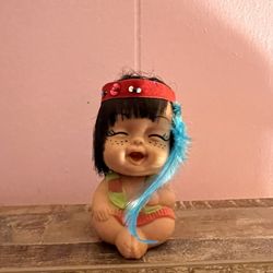 Vintage Crying Indian Baby