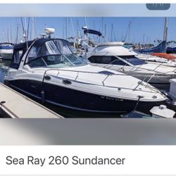 2005 SeaRay 260  Sundance Boat