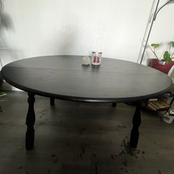Refinished Dining Table Perfect For Small Spaces 