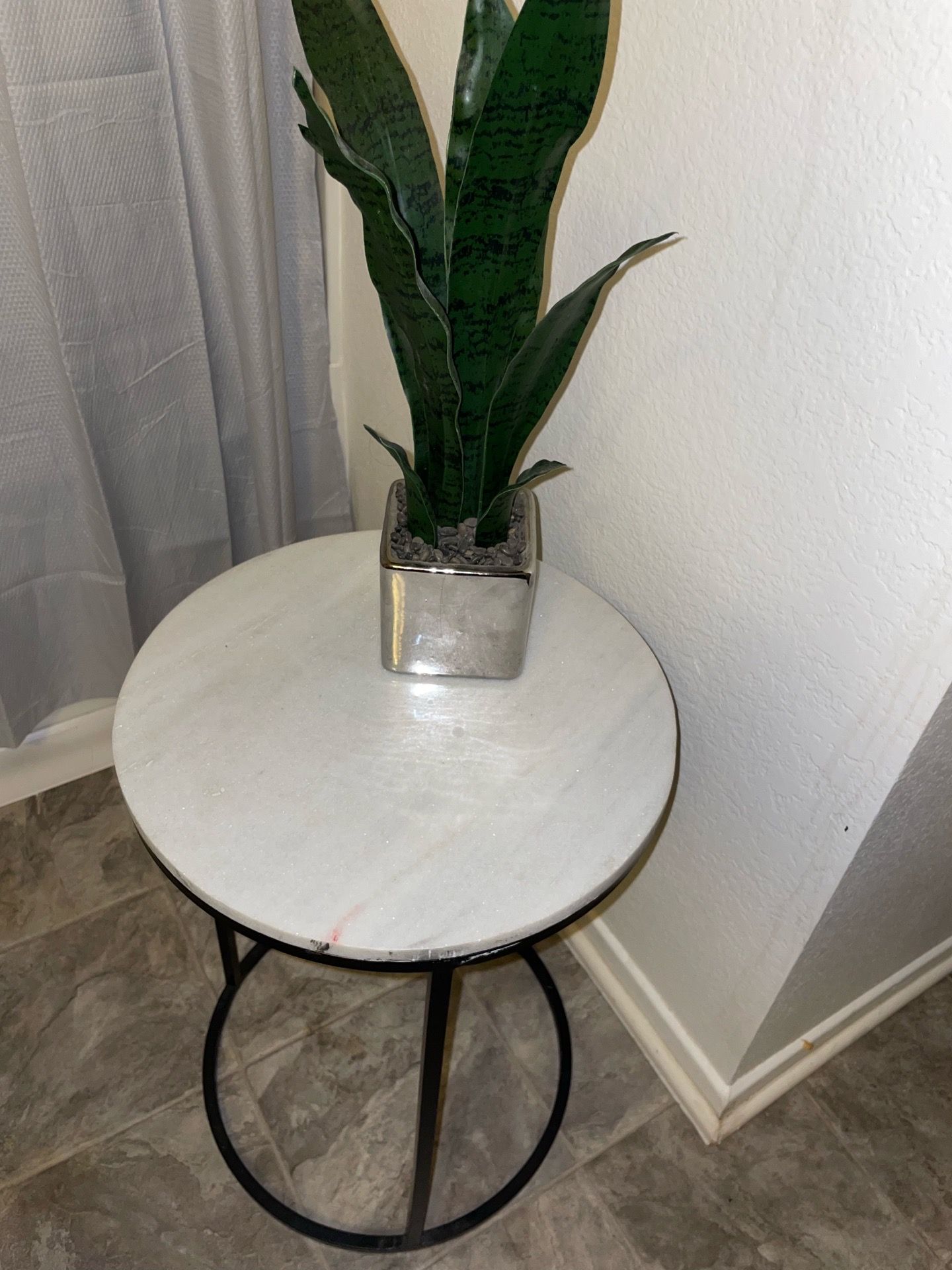 Marble coffee table