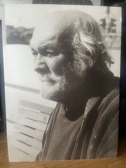 Black &White Photograph”Elder Wisdom” 20wX27h . 