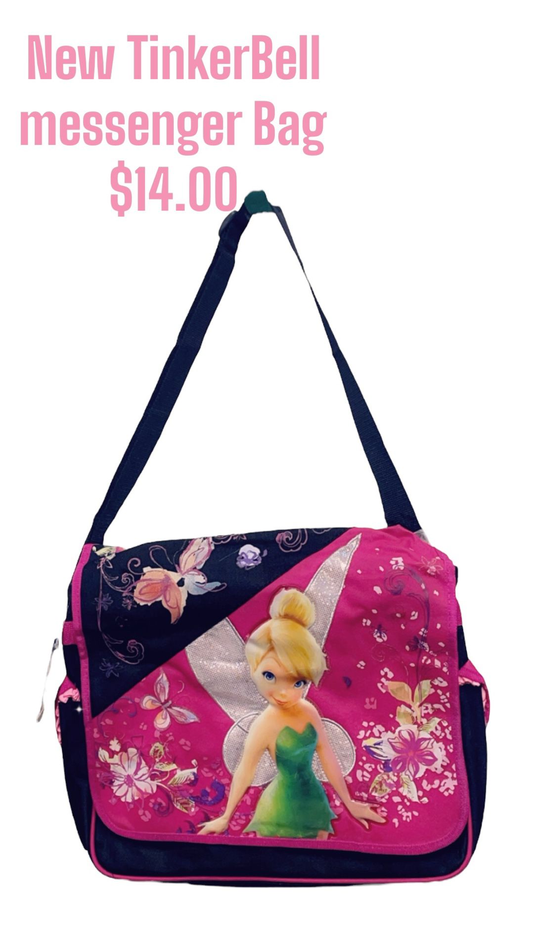 New  TinkerBell Messenger Bag