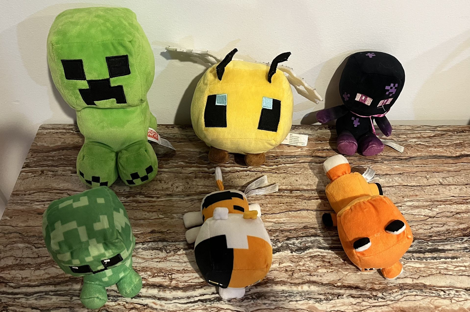 Minecraft Plushies