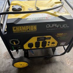 Champion Dual Fuel Generator 