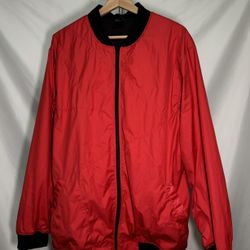 Vintage Nike Red Bomber Jacket