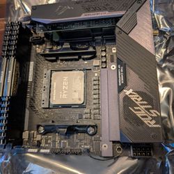 LG 160hz Monitor, Mobo X570 Mini Itx