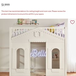Pottery Barn Playhouse Loft Bed