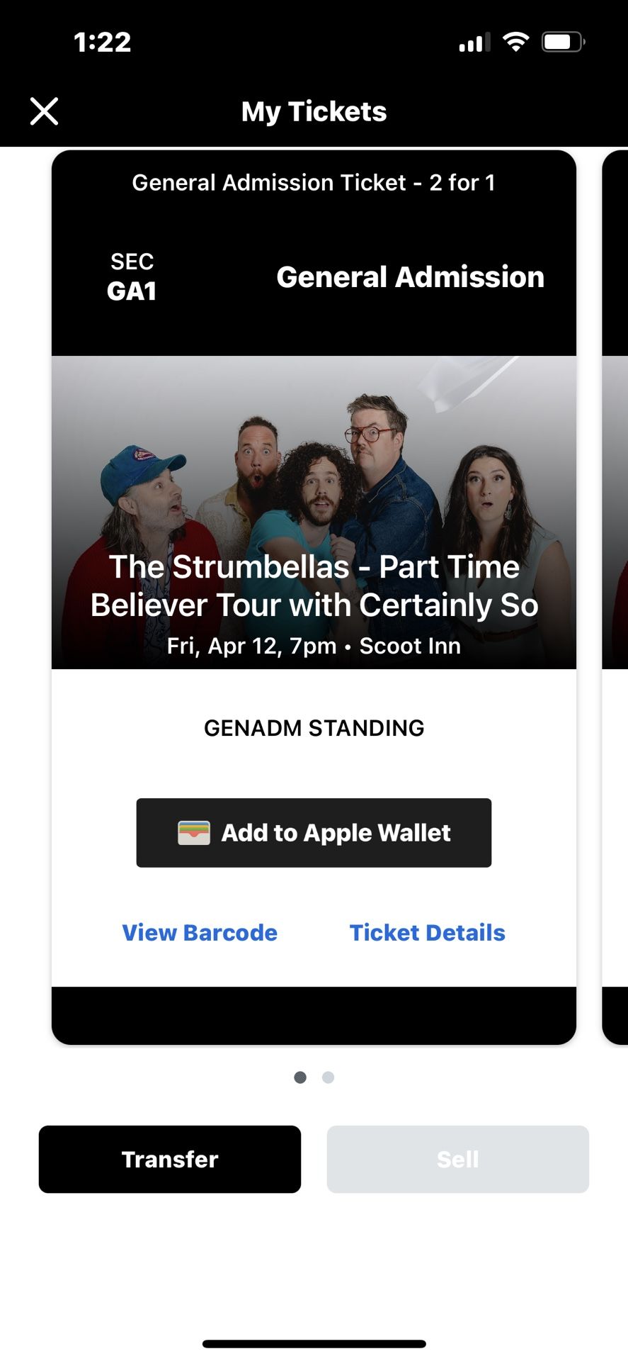 The Strumbellas at Scoot Inn Tickets