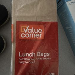 Brown Paper Lunch Bags 