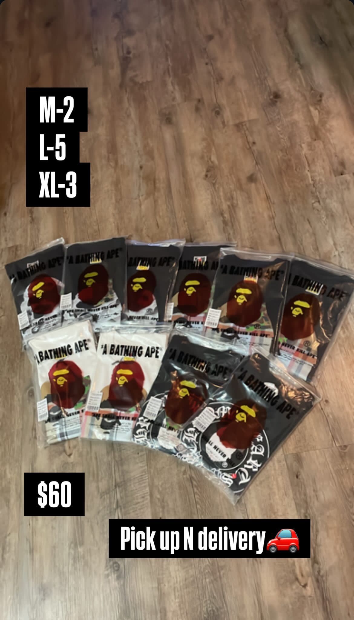 Bape Shirts & AirPods