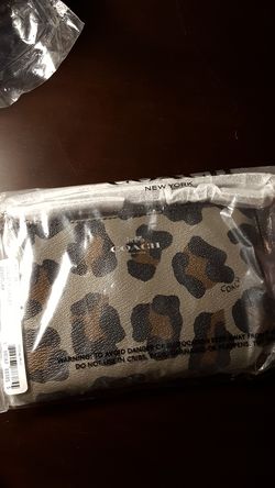 New Coach wristlet