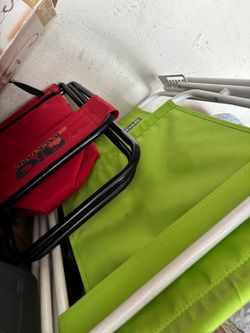 Folding Camping Chairs Set of Two