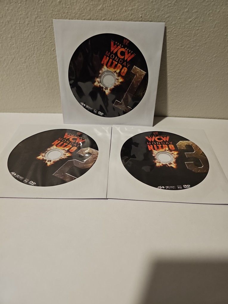 WCW Nitro Very Best Series DVD (3 Disks)