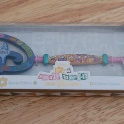 DISNEY'S IT'S A SMALL WORLD 55TH ANNIVERSARY COLLECTIBLE KEY (SEE OTHER POSTS)