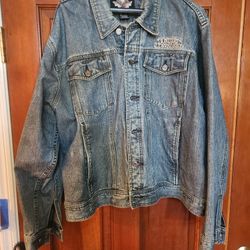 Harley Denim Jacket  2- XL