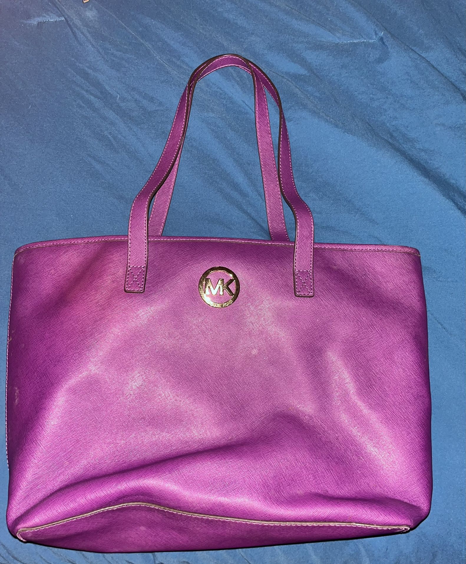Purple Michael Kors Tote