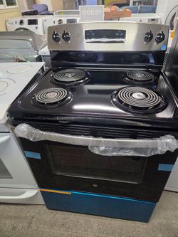 Ge Electric Range brand new one year warranty Financing With Snap If You Qualify