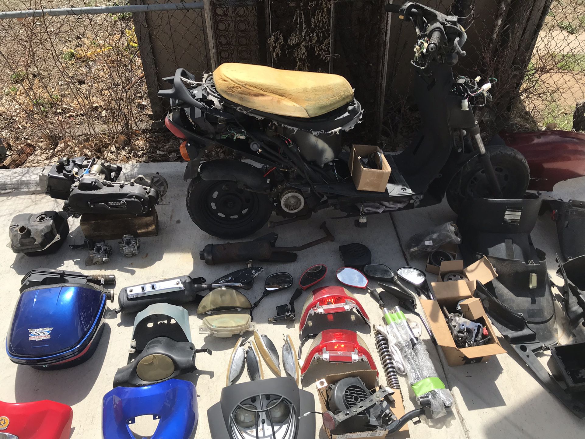 Scooter Sold Parts Only