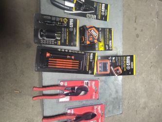 Electrician Hand Tools And Box