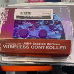 Wireless Controller Blue Camu Ps3