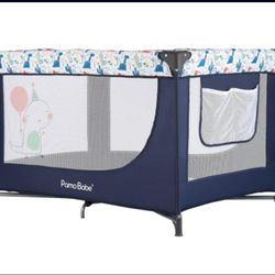 Baby / Infant -Play yard-Playpen-Carry Bag, Blue Travel Foldable Portable by Pamo Babe