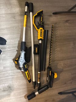 DeWalt 20V Pole Saw & Hedge Trimmer