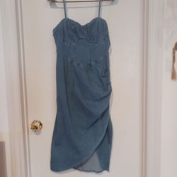 Shein denim dress