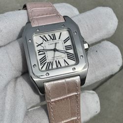 Cartier Santos 100 Medium 35mm Automatic 2878
